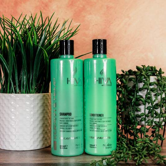 Hiva by Evoque Regenerate Shampoo & Conditioner Kit